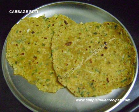 Cabbage Roti - Patha Gobi Roti | Simple Indian Recipes